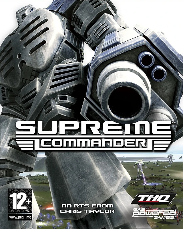 Box art for Supreme Commander